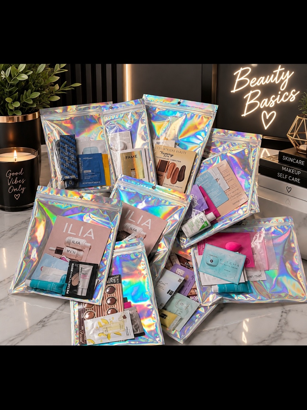 Makeup mystery beauty bag